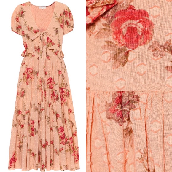 NWT LoveShackFancy Carlton Dress - Picture 3 of 11